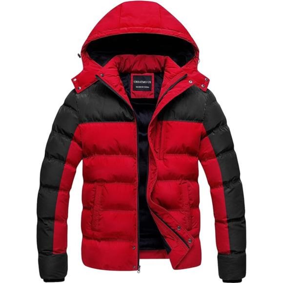 Winter Coat Puffer Waterproof Jacket Overcoat For Men Puffer